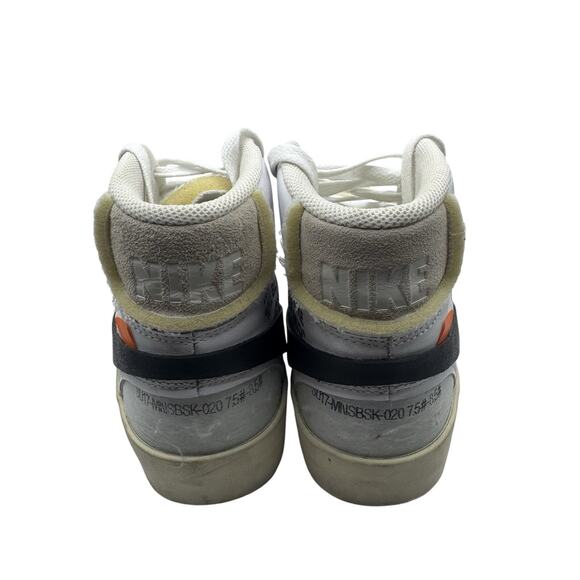 Nike Blazer Mid Off-White “The Ten” AA3832-100 Men 7.5 / Women 9 - Picture 5 of 13